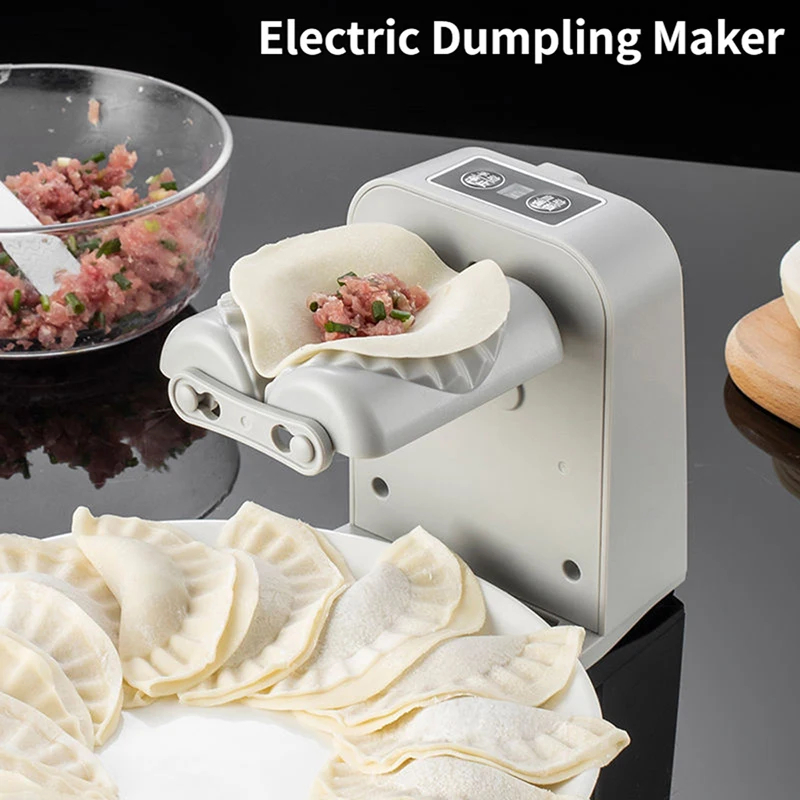 Effortless Dumpling Making with Automatic Electric Dumpling Maker - Pressing, Easy Cleaning, USB Charging