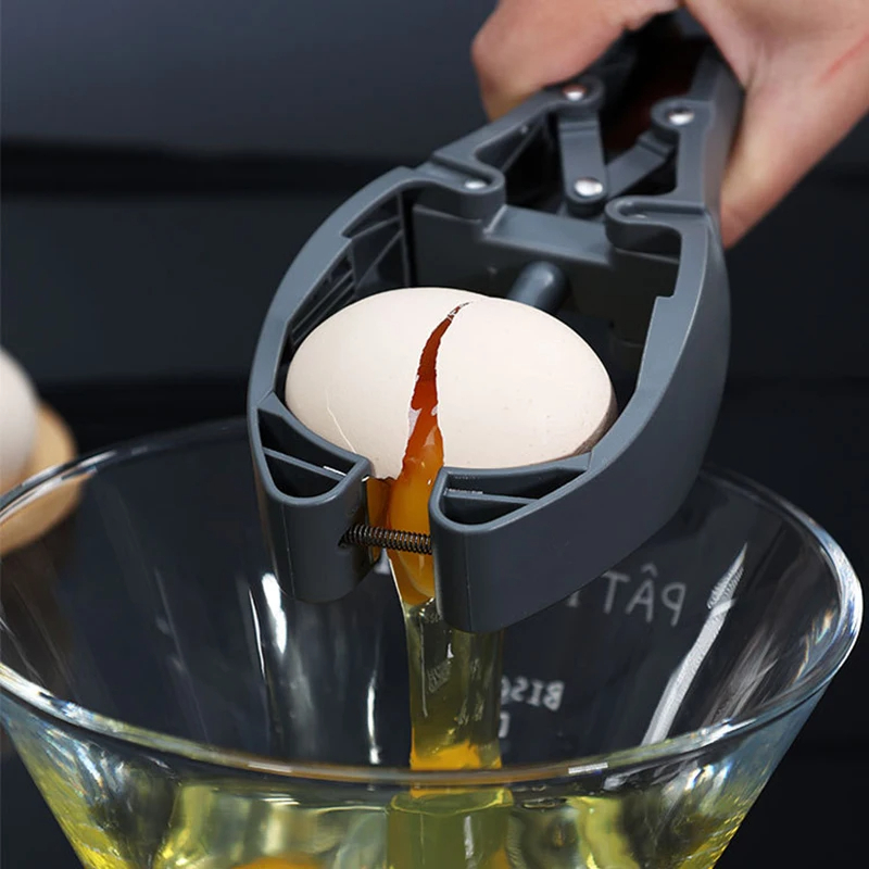 Stainless Steel Egg Opener for Effortless Egg Shelling - Durable, Easy-to-Use, and Efficient