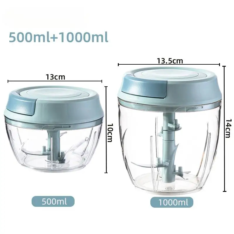blue 500 and 1000ml