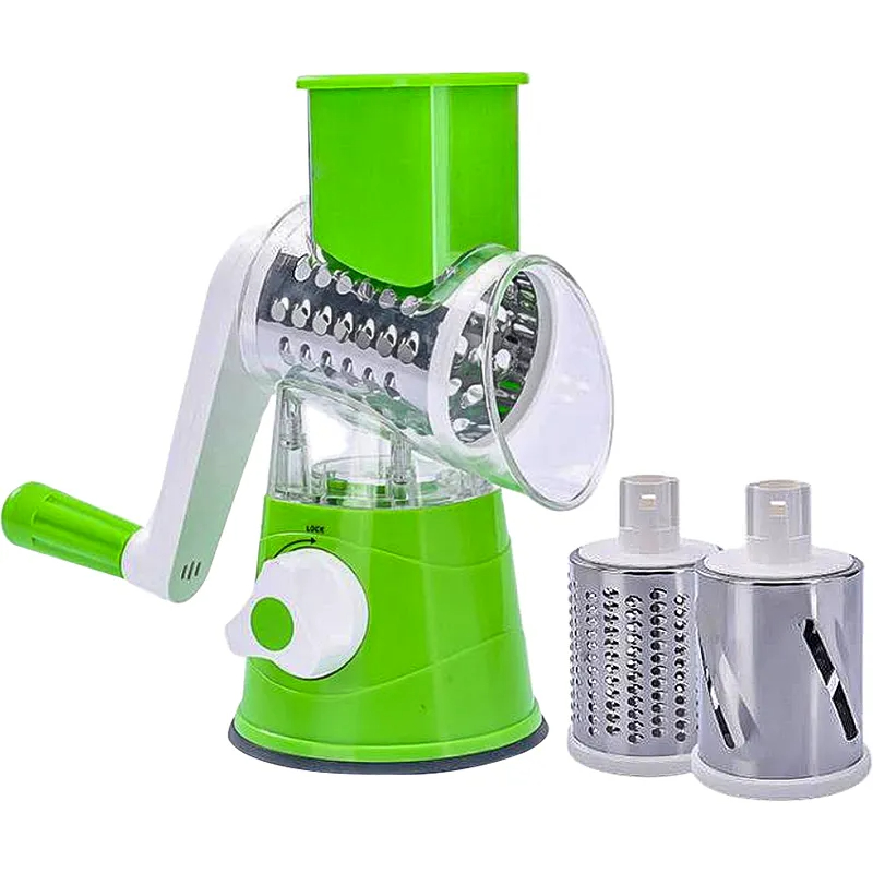 Multifunctional Manual Rotary Cheese Grater - Effortlessly Slice and Grate with Precision